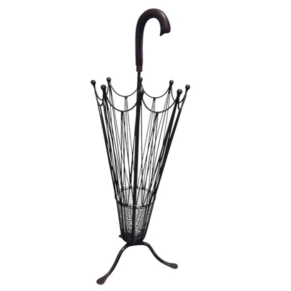 Pier 1 Metal Umbrella Stand - Picture 1 of 6
